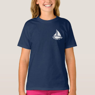 Camiseta Cita inspiradora navegando tu barco de ensueño