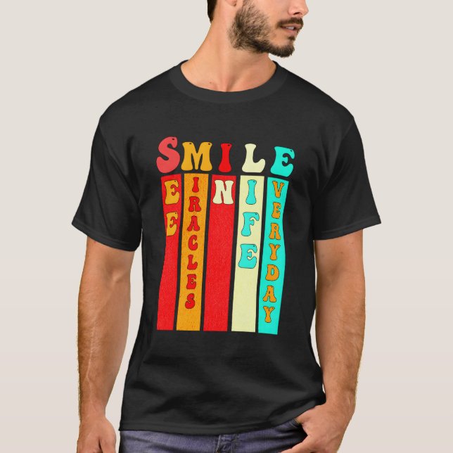 Camiseta Cita Inspiradora para compartir sonrisas (Anverso)