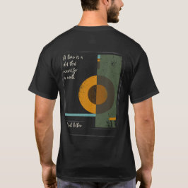 Camiseta Cita Inspiradora sobre la educación artística de P