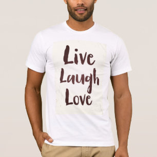 Camiseta Cita inspiradora vintage de Vive Ríe Ama