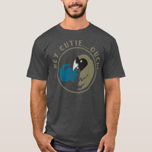 Camiseta Cita irónica sobre el loro gris africano enojado