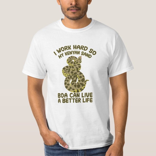 Camiseta Cita keniana de Sand Boa (Anverso)