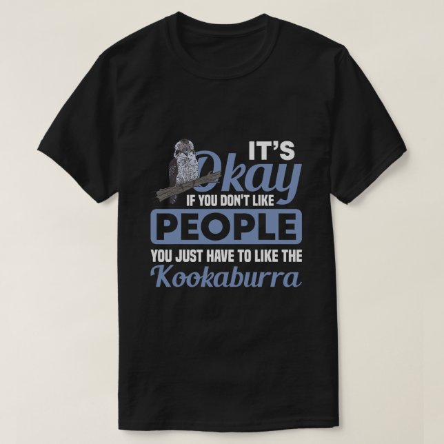 Camiseta Cita Kookaburra para un fan australiano de Kookabu (Diseño del anverso)