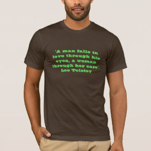 Camiseta Cita - León Tolstói