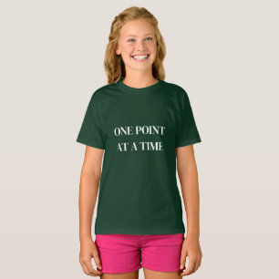 Camiseta Cita Mínima Un Punto a la Vez