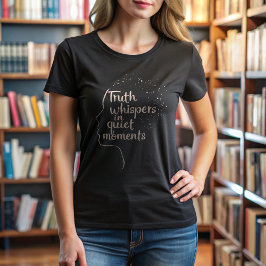 Camiseta Cita Minimalista de Trump Whispers