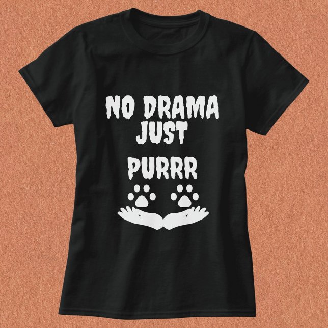 Camiseta Cita moderna y graciosa de un gato Mascota persona (Subido por el creador)