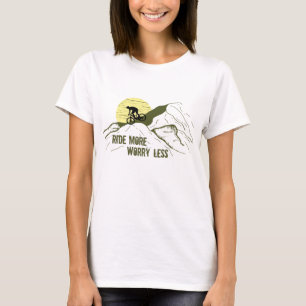 Camiseta Cita Motivacional de Ciclismo de Montaña - Ciclism