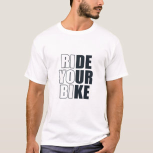 Camiseta Cita motivacional de ciclismo de montaña - Ciclism
