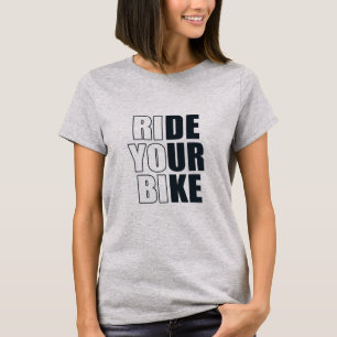 Camiseta Cita motivacional de ciclismo de montaña - Ciclism