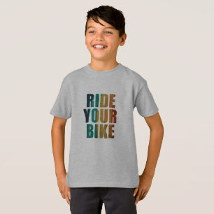 Camiseta Cita motivacional de ciclismo de montaña - Ciclism