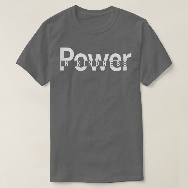 Camiseta Cita Motivacional De Mentalidad - Poder Con Amabil (Diseño del anverso)