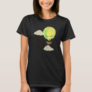 Camiseta Cita Motivacional de Paseo en Globo Globo Aerostát
