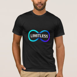 Camiseta Cita motivacional ilimitada para soñadores