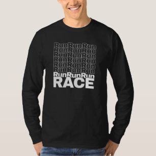 Camiseta Cita motivacional para corredor en entrenamiento -