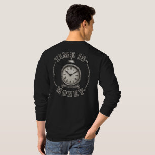 Camiseta Cita Motivacional Reloj de Alarma Vintage El Tiemp