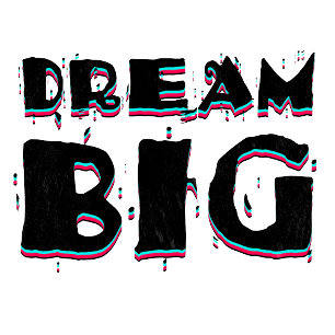 Camiseta Cita Motivacional Sueña Grande