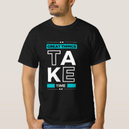 Camiseta Cita motivacional Texto moderno y positivo