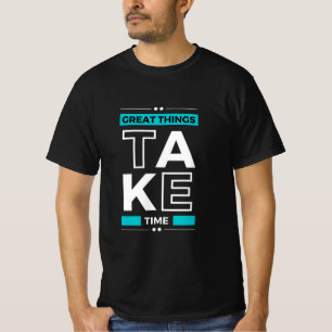 Camiseta Cita motivacional Texto moderno y positivo