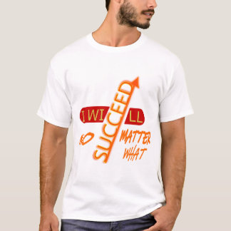 Camiseta Cita Motivacional Triunfaré Sin Importar