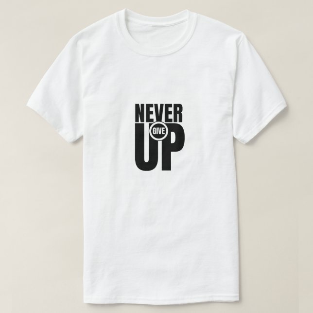 Camiseta cita motivadora (Diseño del anverso)