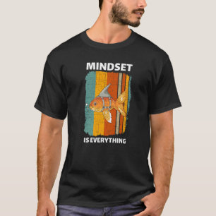 Camiseta Cita motivadora de mentalidad Albarán Fin de tibur