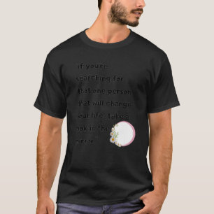 Camiseta Cita motivadora Inspiradora optimista diciendo