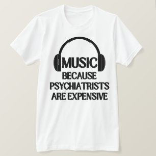 Camiseta Cita musical divertida