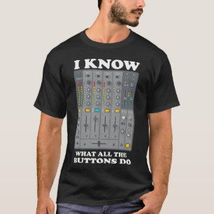 Camiseta Cita musical genial divertido Musicechno Minimal M