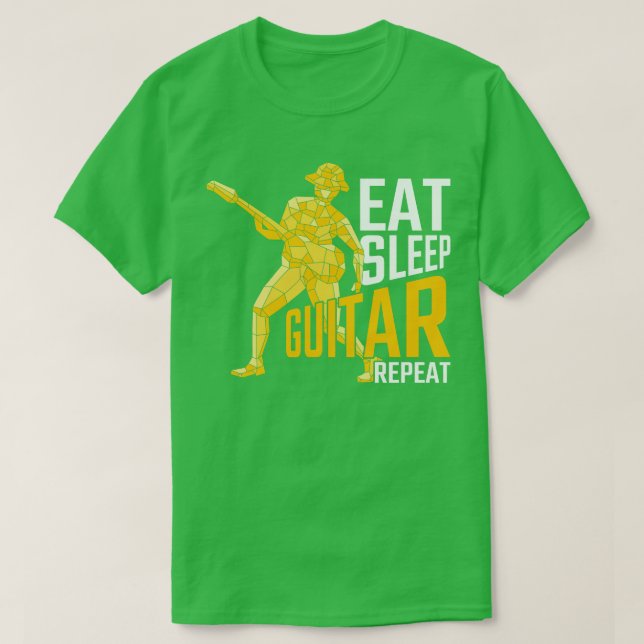 Camiseta Cita musical regalo guitarrista guitarra (Diseño del anverso)