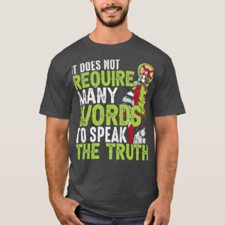 Camiseta Cita nativa estadounidense que no requiere