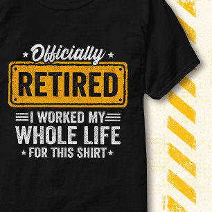 Camiseta Cita Oficial de Jubilación de la Divertida Vida Ju