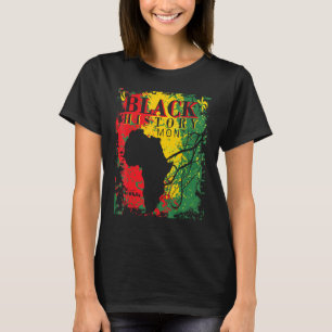 Camiseta Cita Para El Mes De La Historia Negra Afroamerican