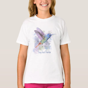 Camiseta Cita pequeña pero ardiente Hummingbird caprichoso
