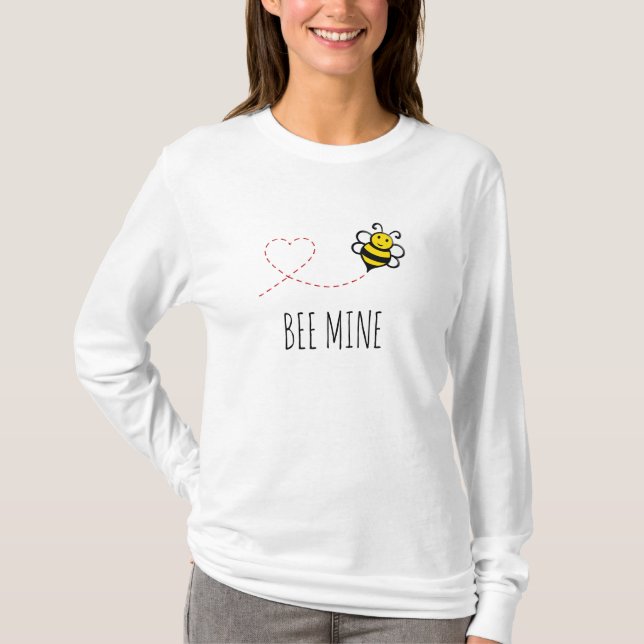 Camiseta Cita personalizada de San Valentín - Personalizado (Anverso)