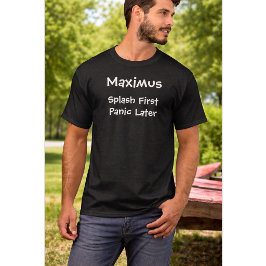 Camiseta Cita personalizada para amante de los perros | Sal