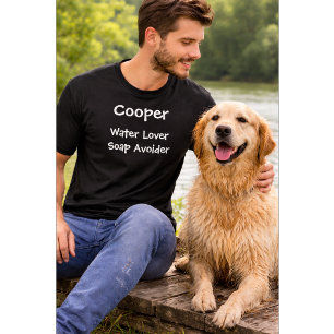 Camiseta Cita personalizada para amante de perros Amante