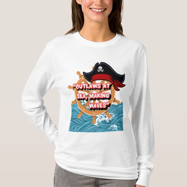 Camiseta cita pirata (Anverso)