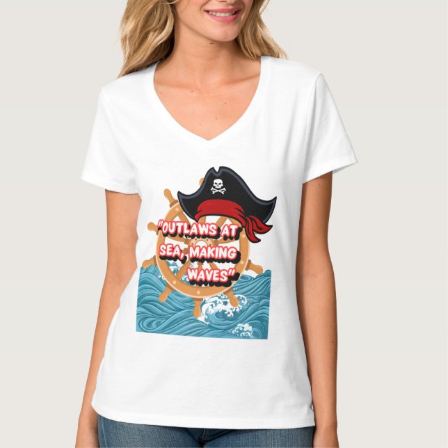 Camiseta cita pirata (Anverso)
