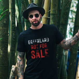 Camiseta Cita Política Unti Trump Groenlandia No Está En Ve