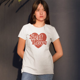 Camiseta Cita positiva Inspiradora de amor propio