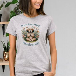 Camiseta Cita positiva Inspiradora de perro meditación dive