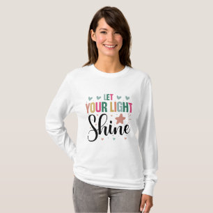Camiseta Cita positiva motivacional