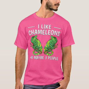 Camiseta Cita Que Me Gustan Los Chameleons Y Quizás 3 Perso