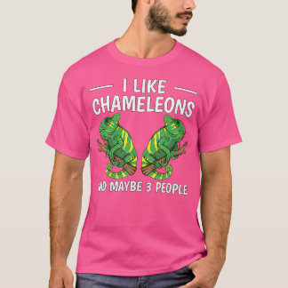 Camiseta Cita Que Me Gustan Los Chameleons Y Quizás 3 Perso