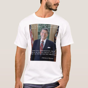 Camiseta cita Reagan Pro-Vida