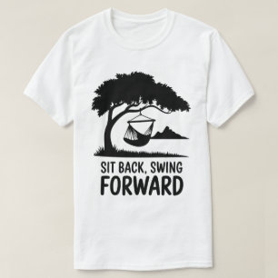 Camiseta Cita Relajante sobre la Naturaleza del Árbol de Ar