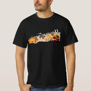 Camiseta Cita Rengoku - Demon Slayer