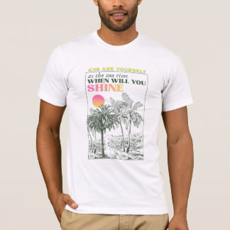 Camiseta Cita retro inspiradora de autocuidado 