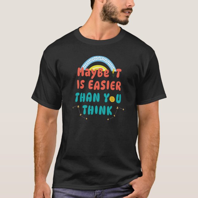 Camiseta Cita Retro Positiva (Anverso)